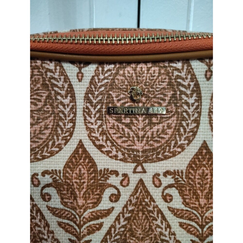 Spartina 449  Zipped Crossbody Handbag Purse Tassel - Picture 2 of 12